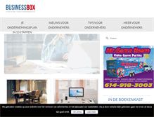 Tablet Screenshot of businessbox.nl
