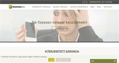 Desktop Screenshot of businessbox.hu